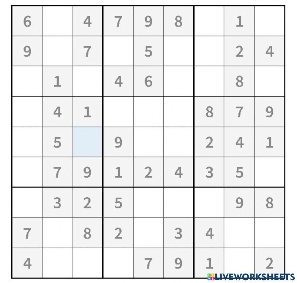 Sudoku fàcil facilet