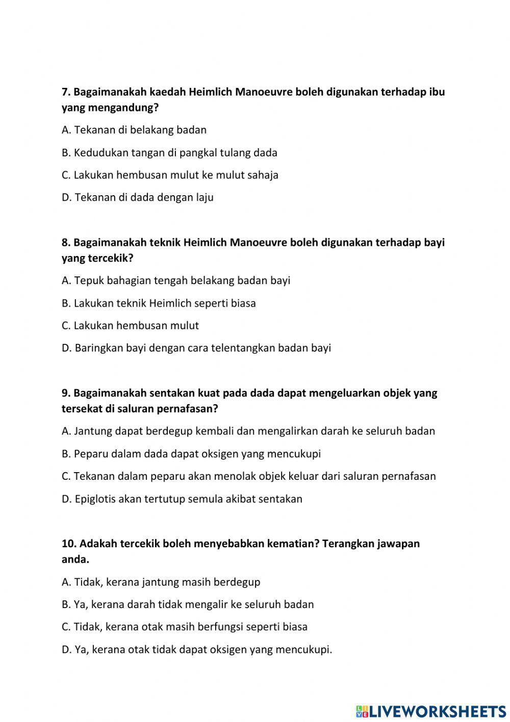 Bab 2 bantuan kecemasan