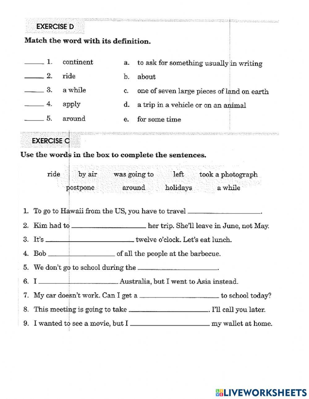 NIALC Vol.4 Lesson 21 Vocabulary