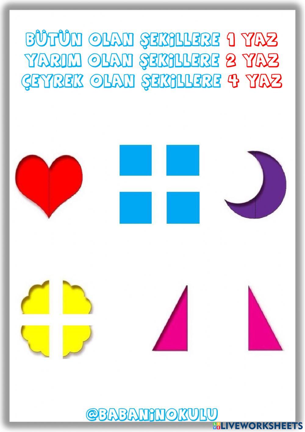 TAM-YARIM-ÇEYREK TAM-YARIM-ÇEYREK