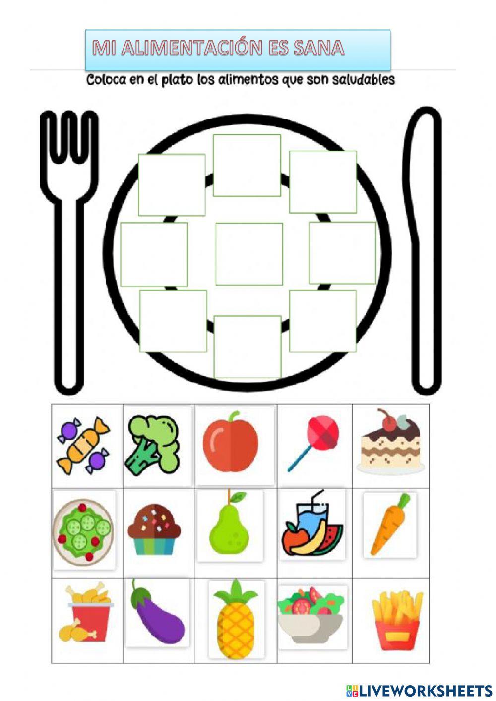 Mi alimentación es sana