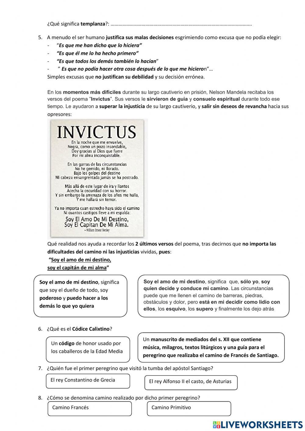 Premio Nobel de la Paz. camino de santiago