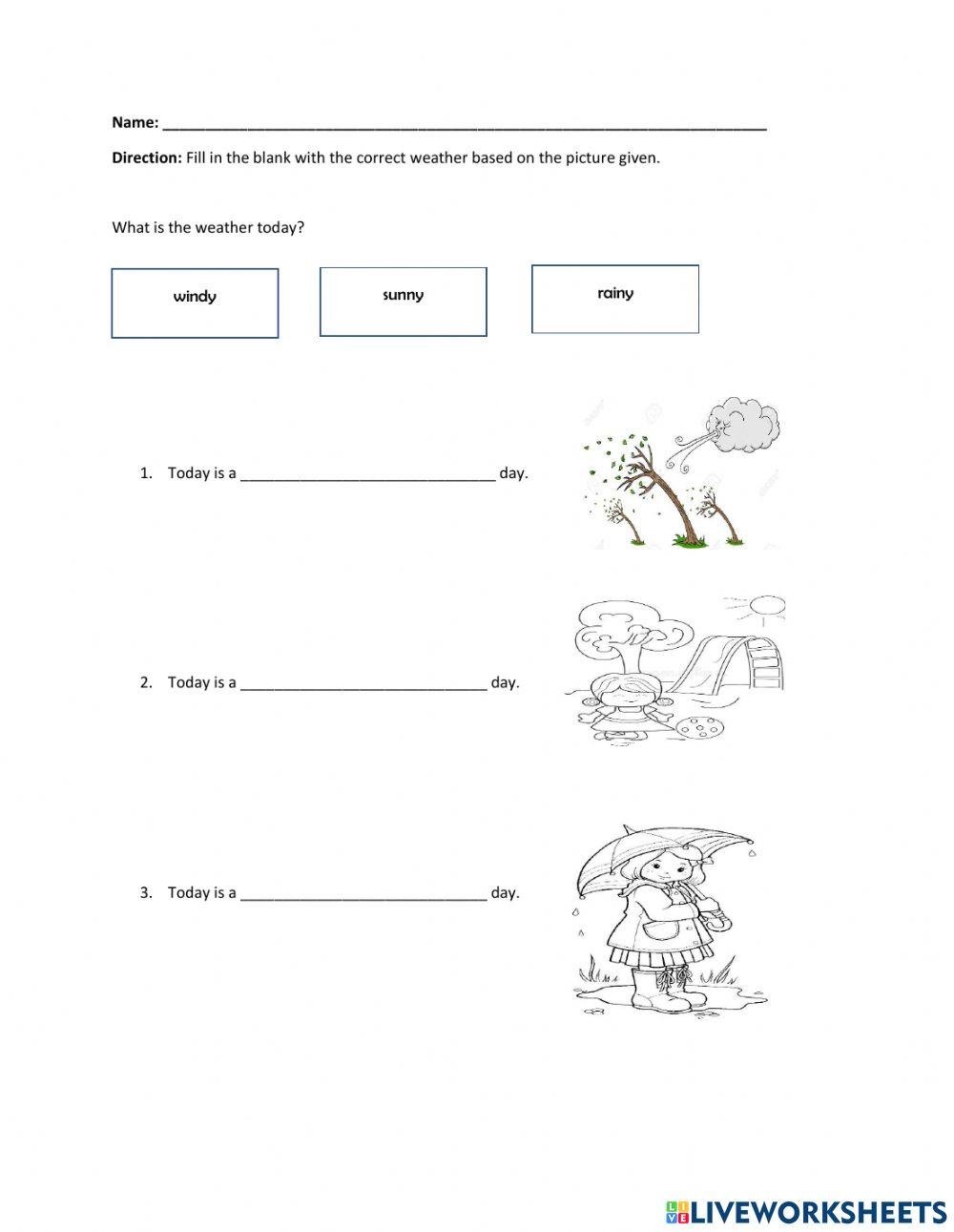 Tick boxes, fill in the blanks, selection worksheet