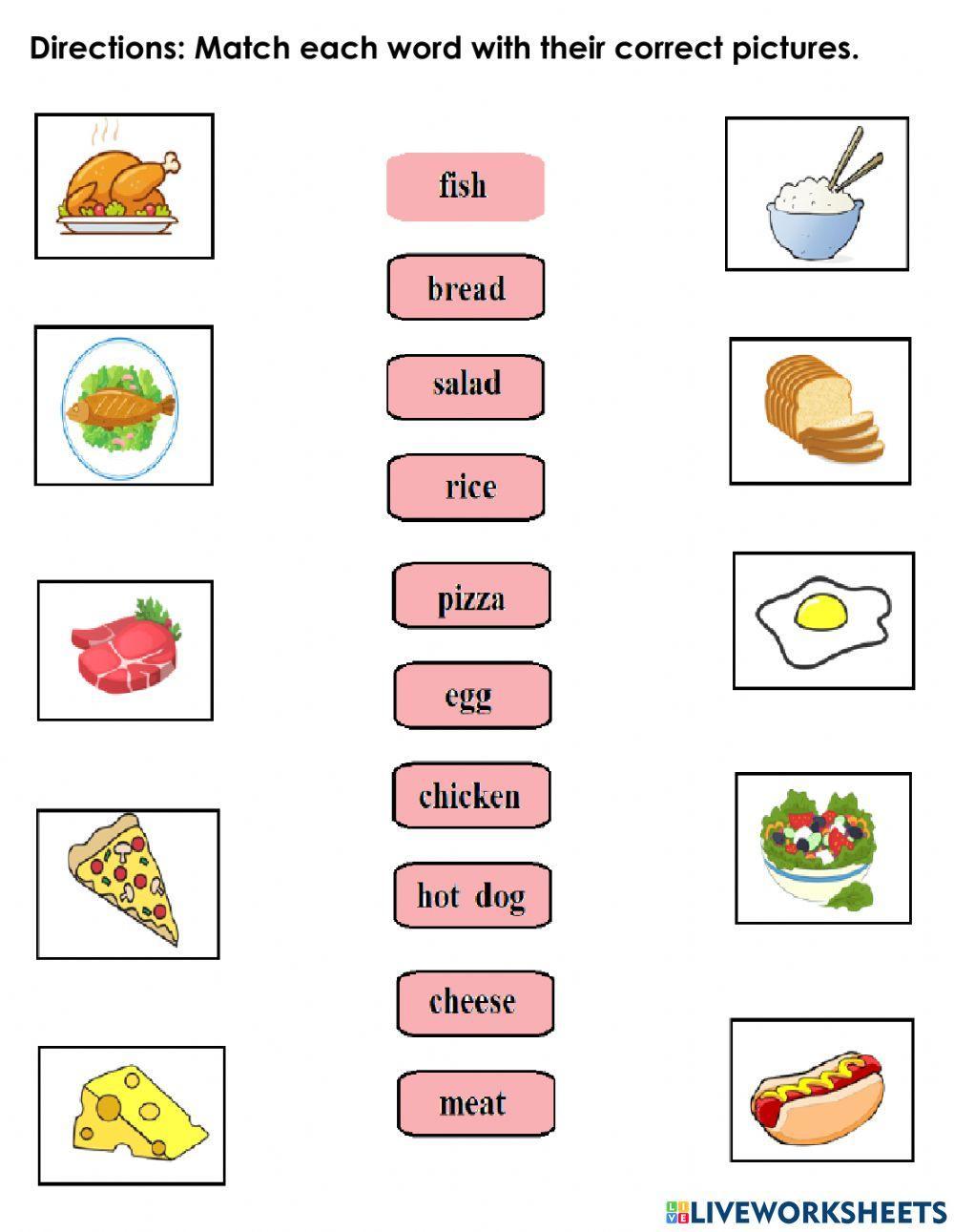 Matching Type-Food