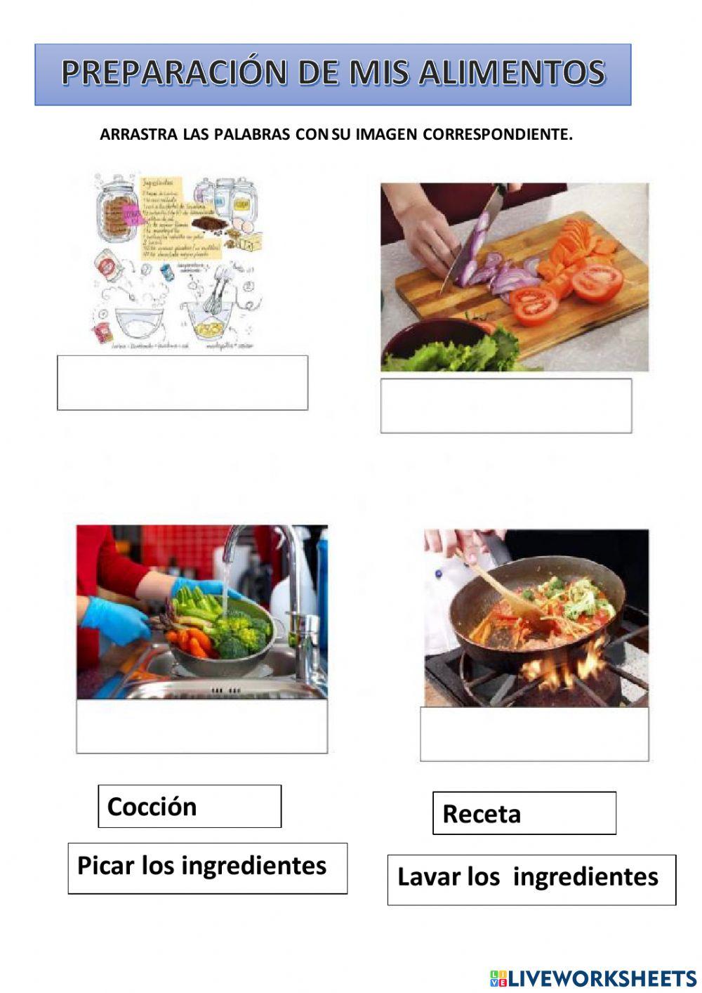 Preparación de mis alimentos