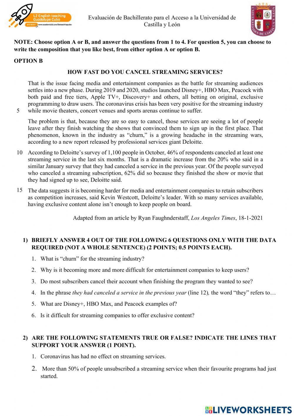 Ebau inglés castilla y leon