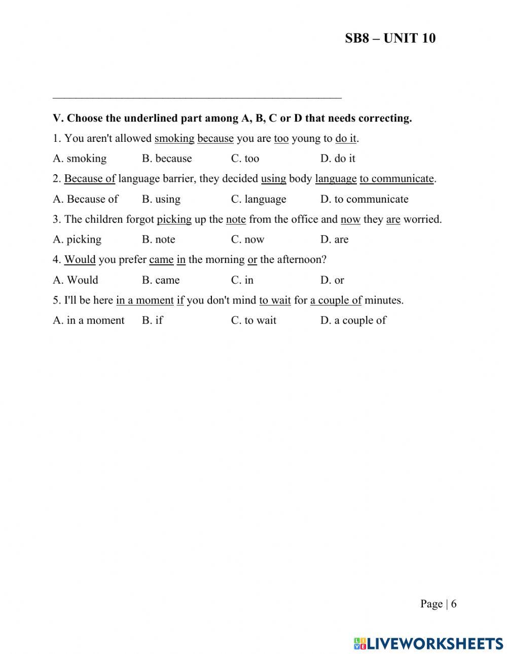 Unit 10-Lesson 2-Grammar