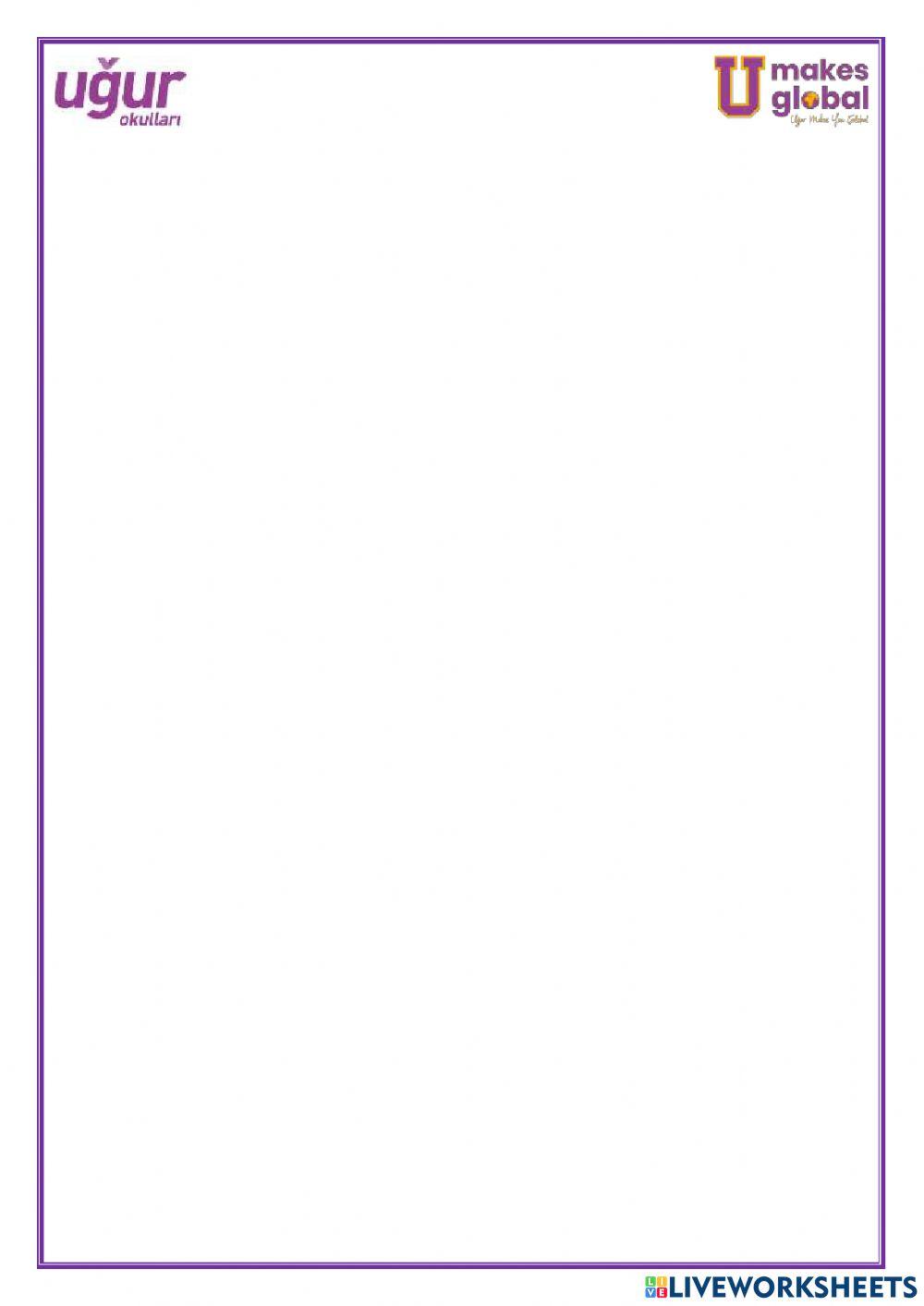 Görsel Sanatlar-KG 2-4-8 Nisan