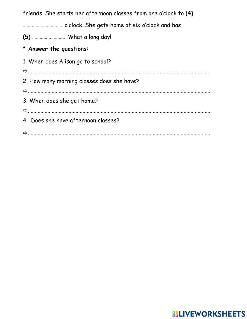 Unit 7: How are you?