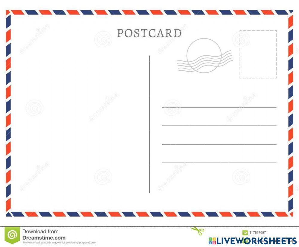 Write a postcard