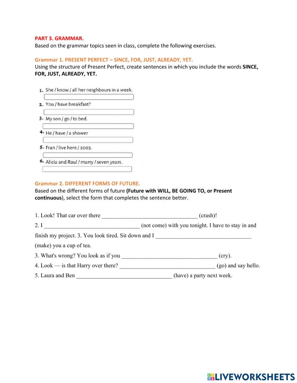 Ninth grade third term