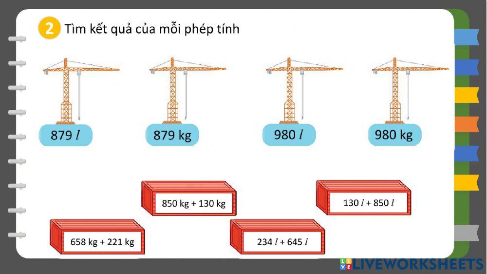 Toán - Luyện tập trang 81, 82