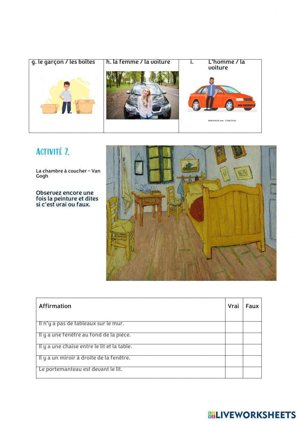 Les prépositions de lieu