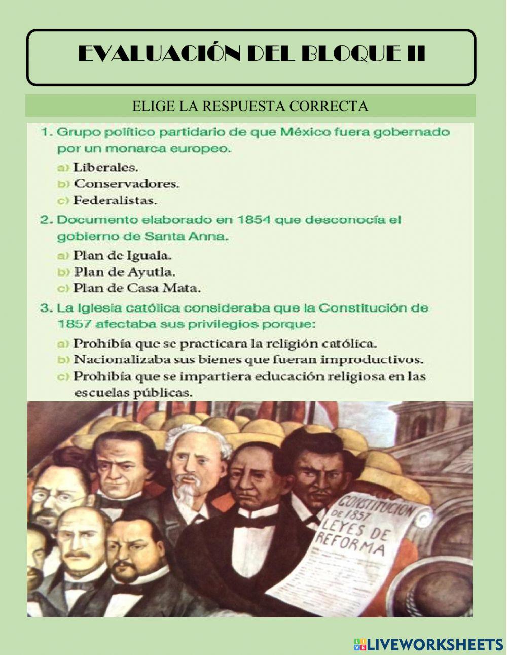 De la reforma a la república restaurada