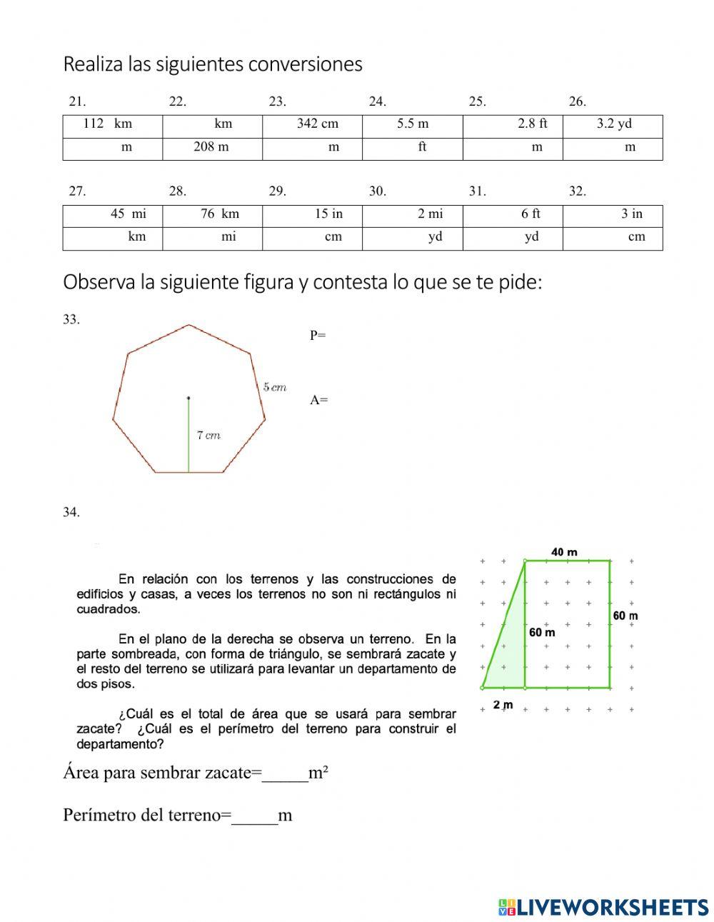 Repaso bloque 2 matemáticas