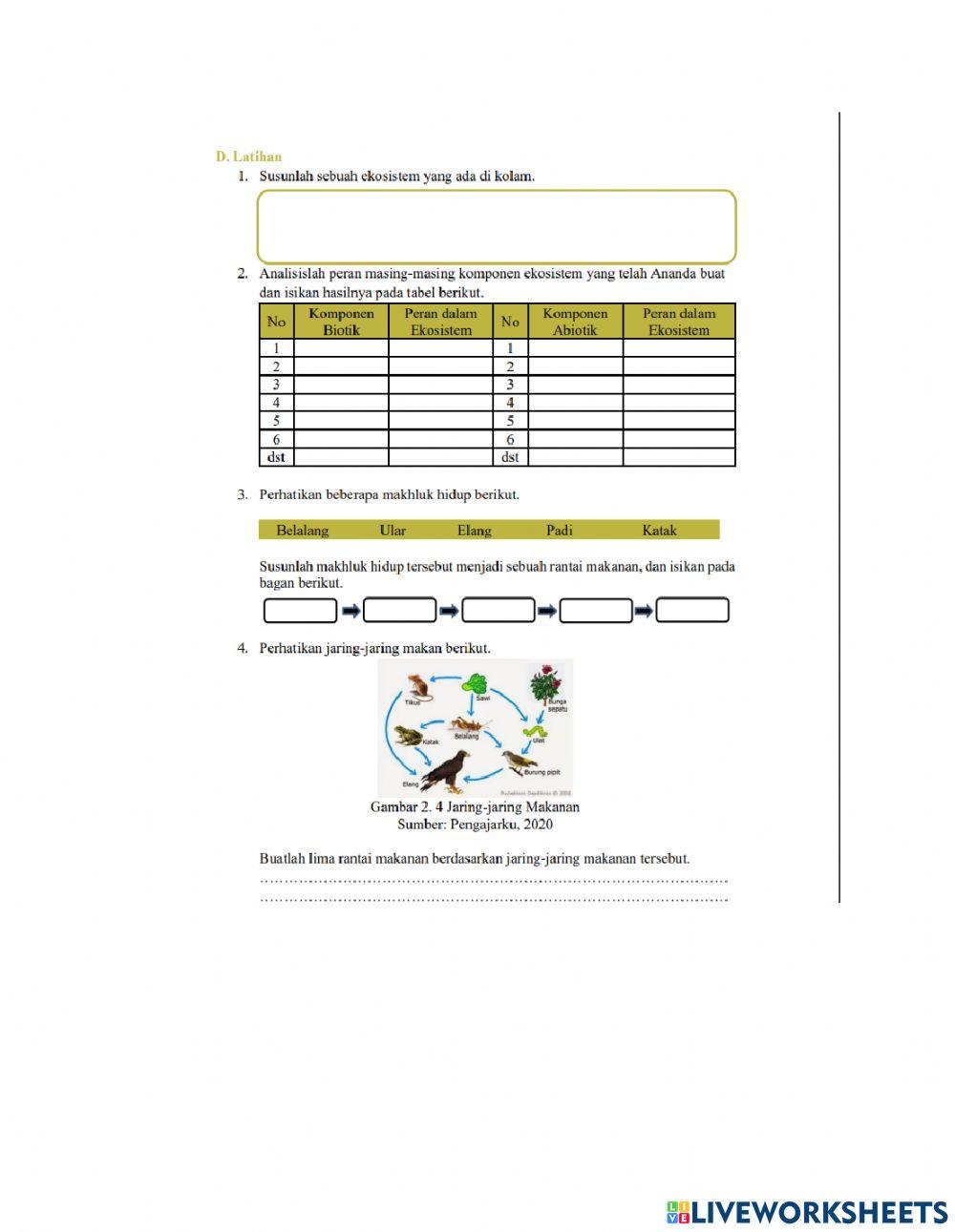 Interaksi MH (4 Maret)