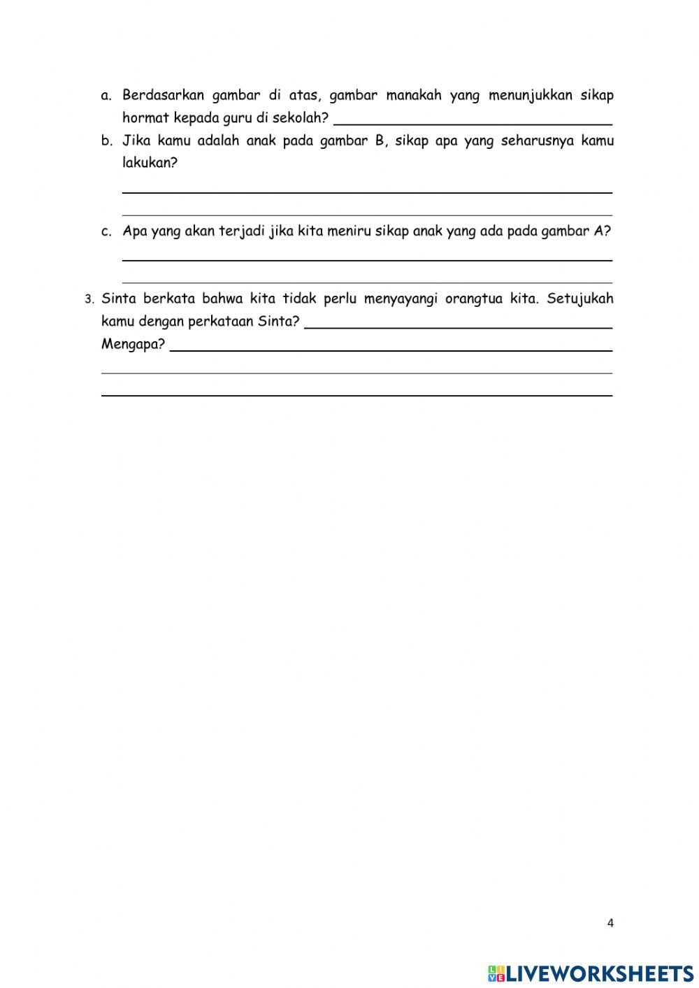 Mid semester Christian Grade 6