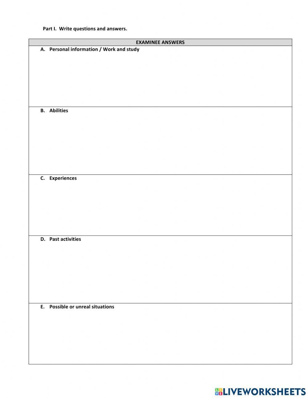 2nd Oral Evaluation Guide