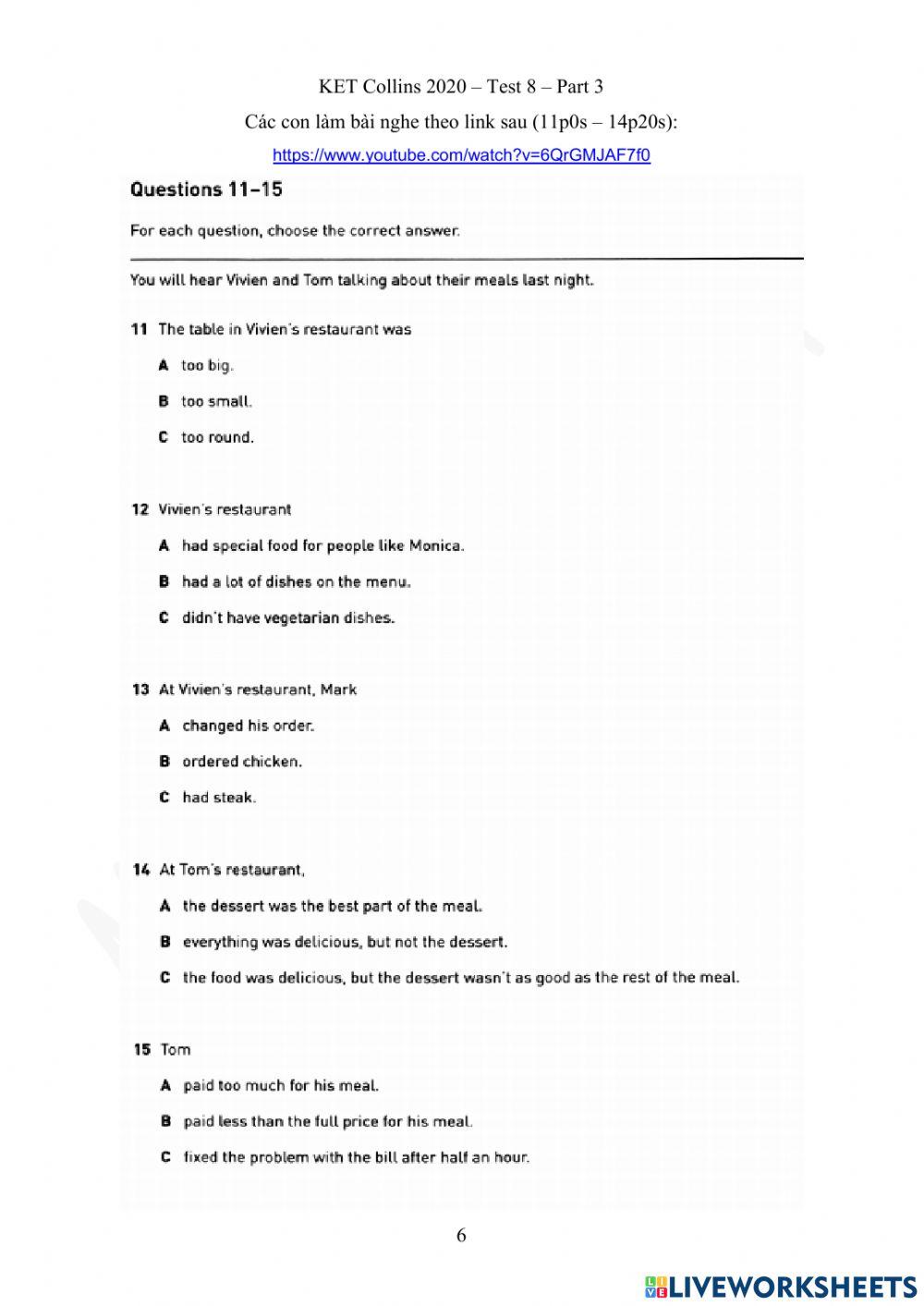 09.03.22-Gold A2+ - U8 Grammar