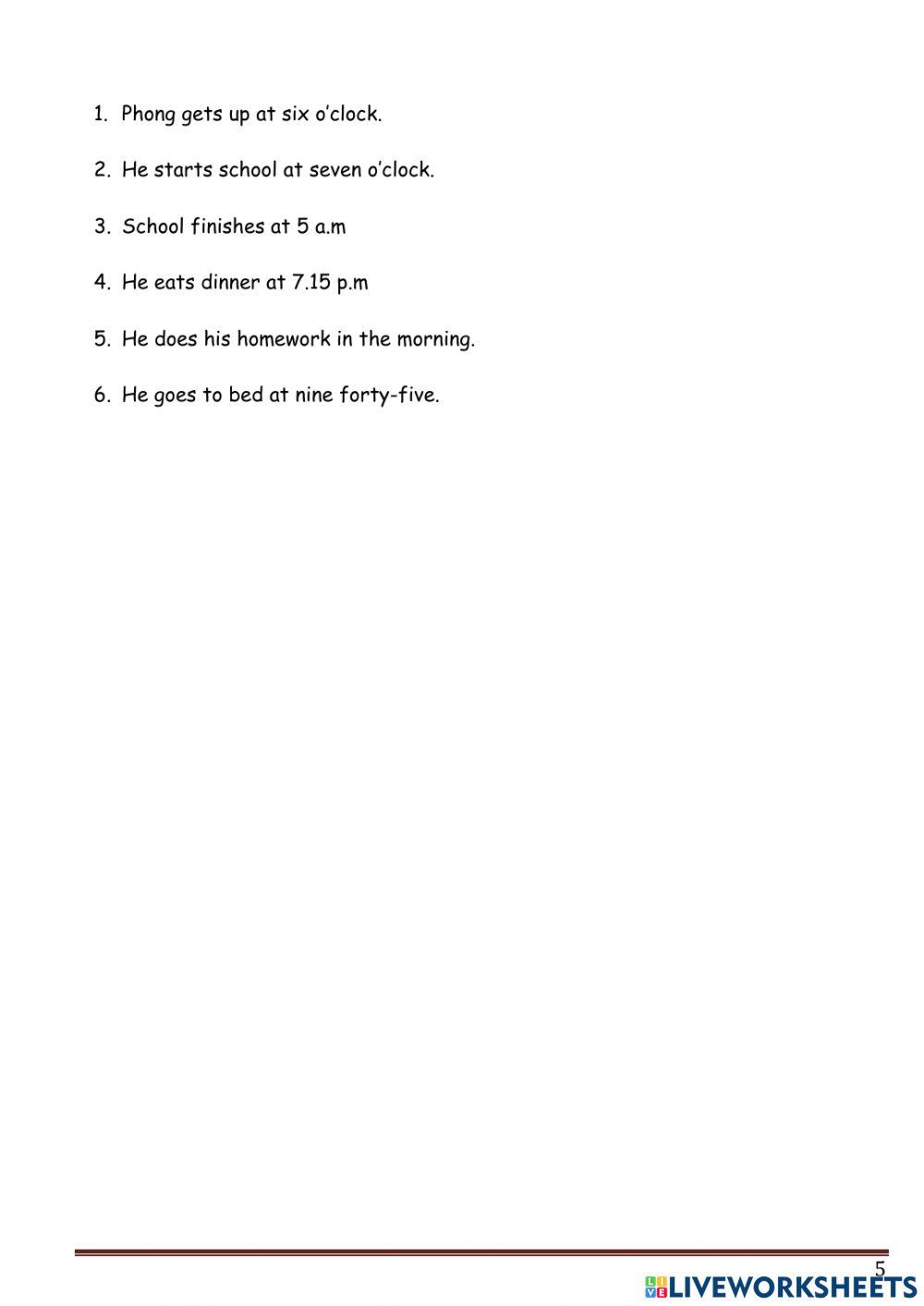 Unit 7 Lesson 5