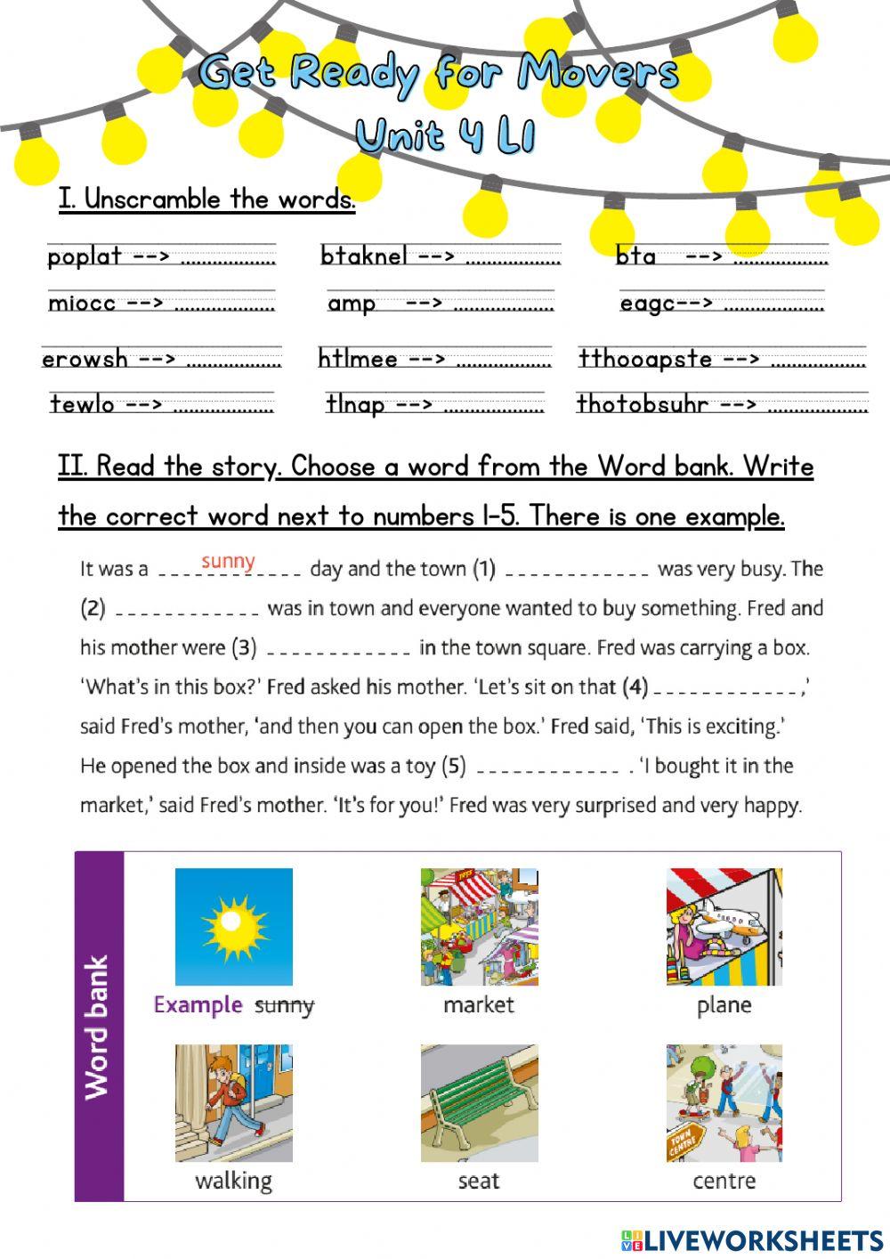 Get Ready for Movers U4 L1