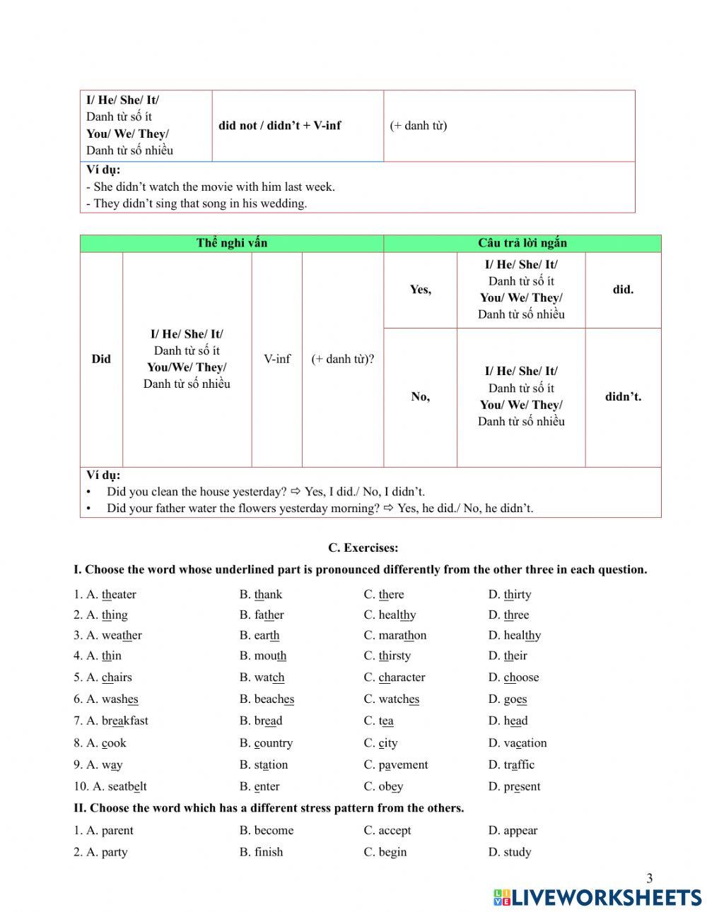 Isw6- Revision Mid term test 2nd semester P2