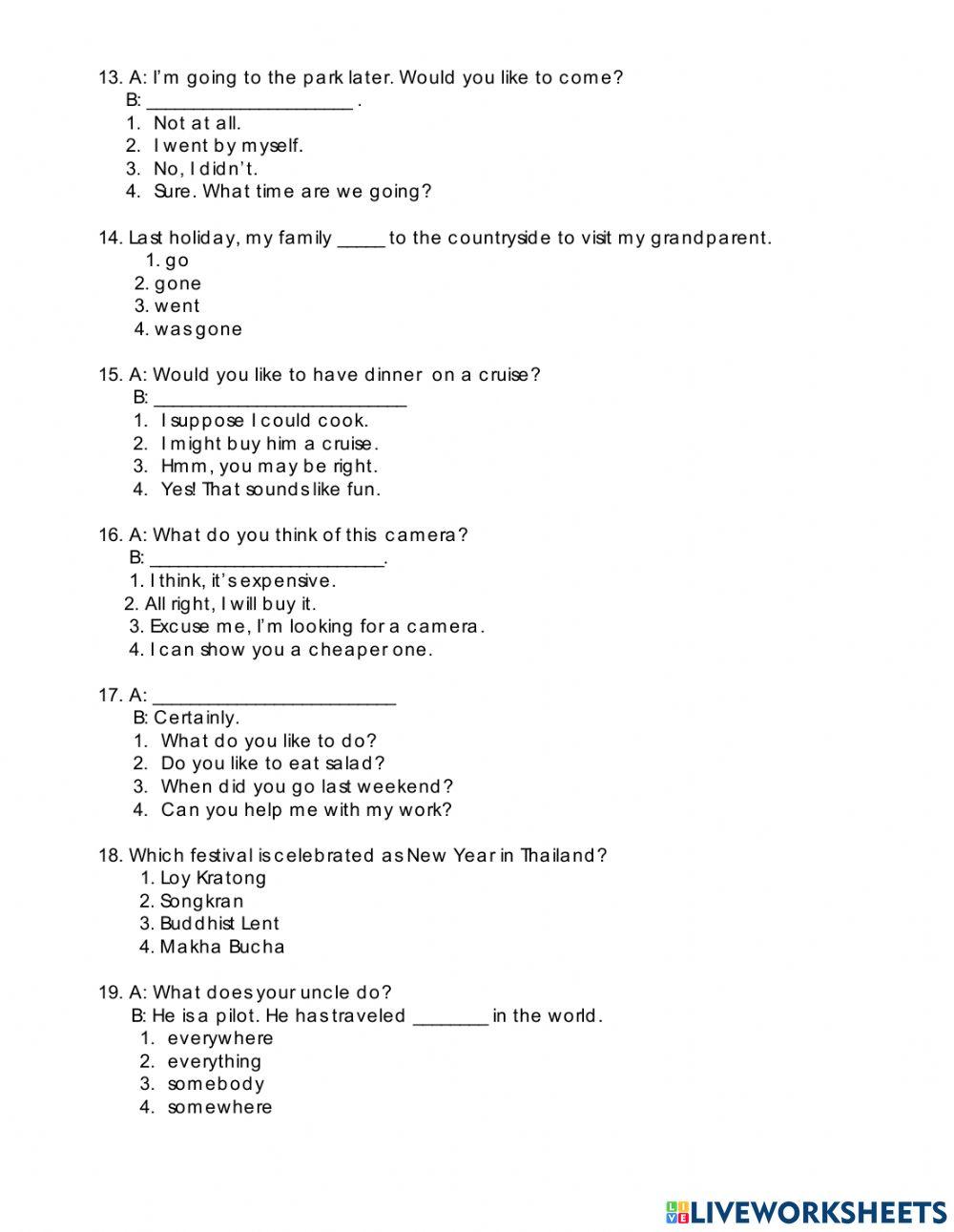 Questionnaire