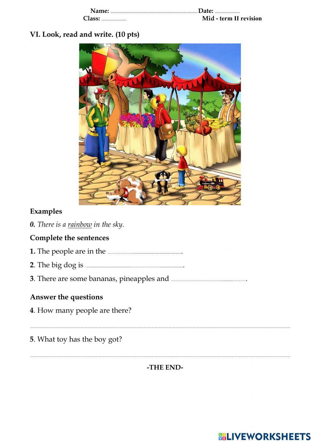 Mid-term II WS-Readign&Writing