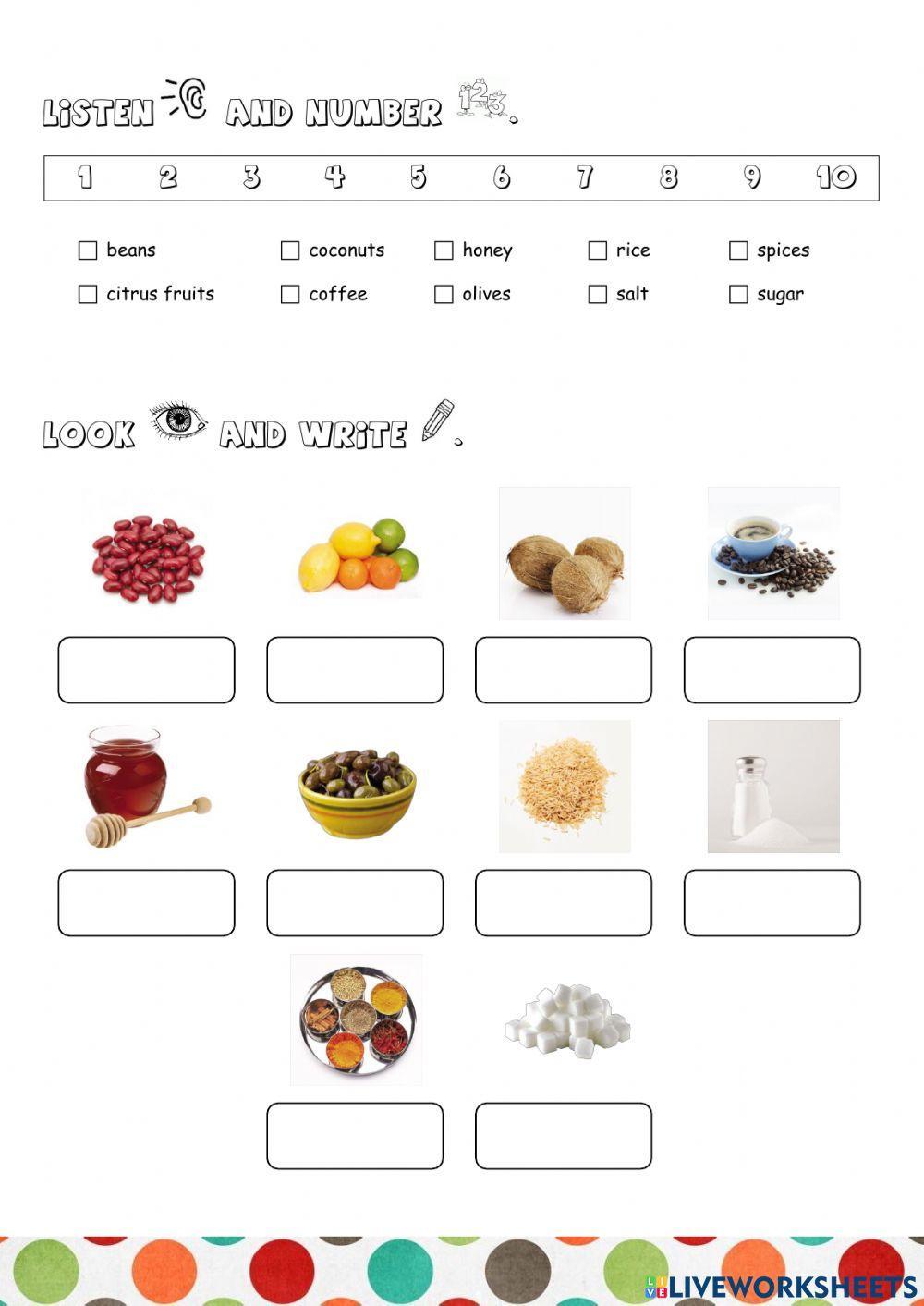 Tiger 6. Recipes and food.