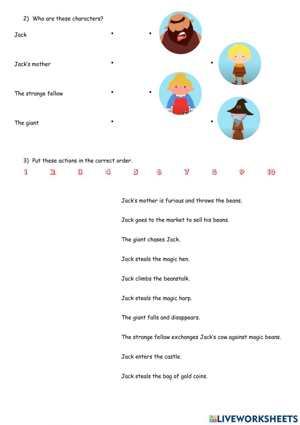 Jack and the beanstalk