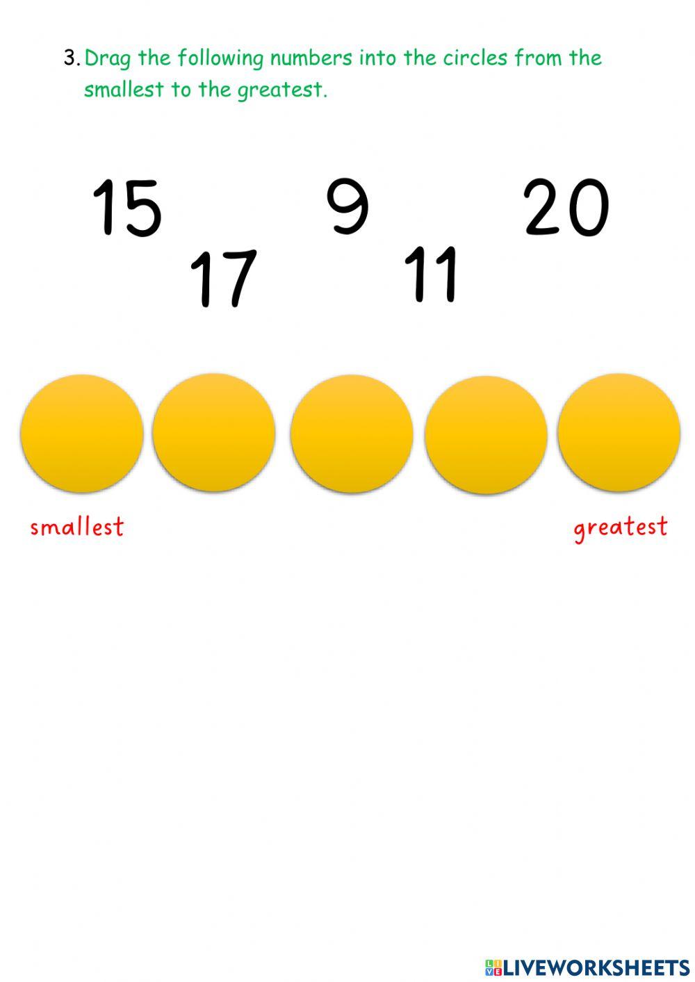 MATHS YEAR 1 - COMPARING