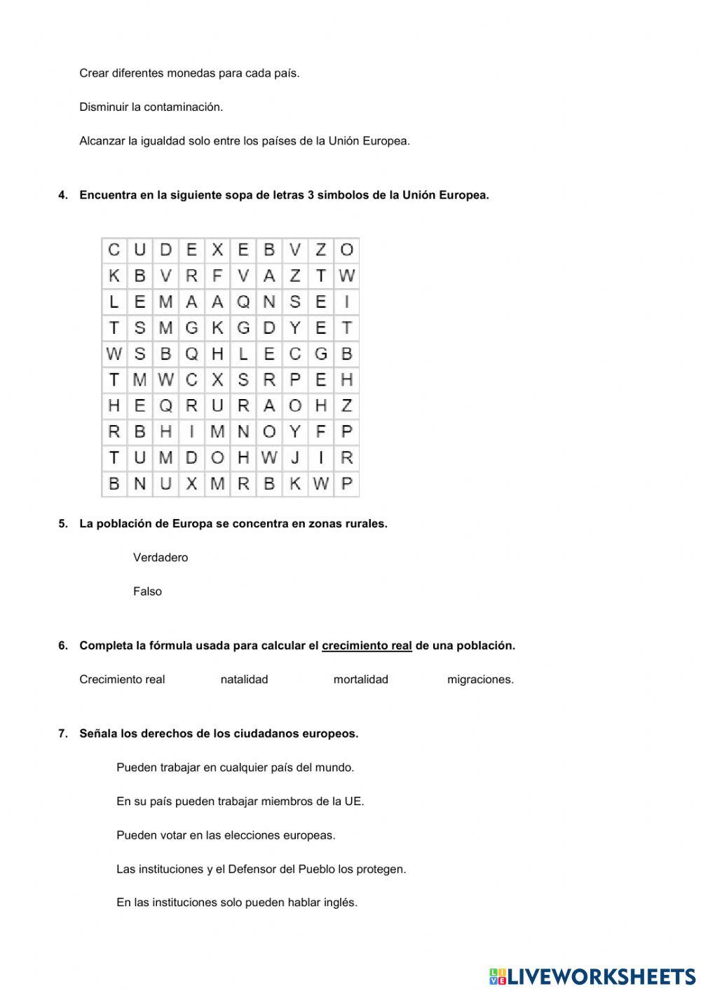 SOCIALES 5º  UNIDAD 4