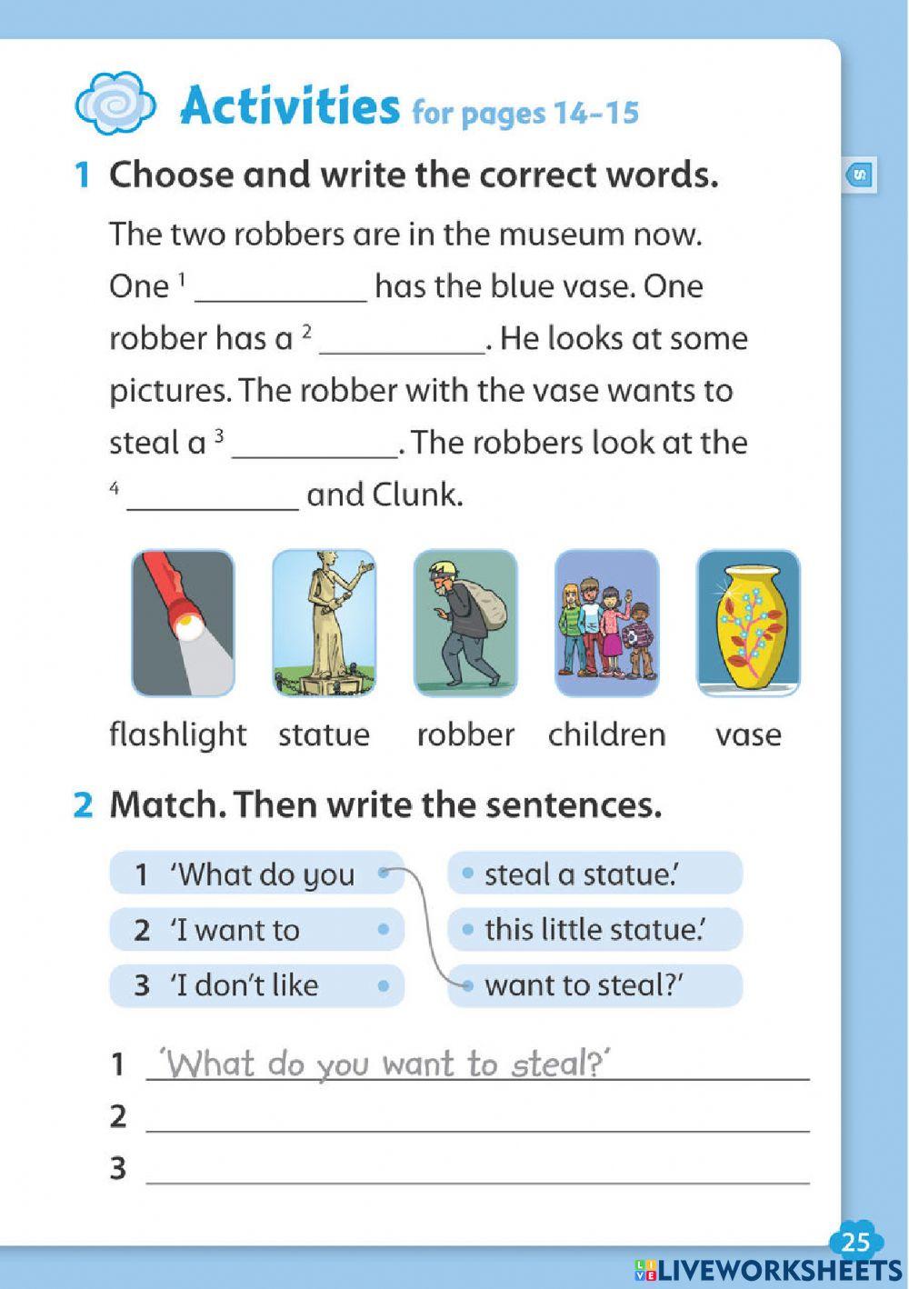 Robbers at the museum 2