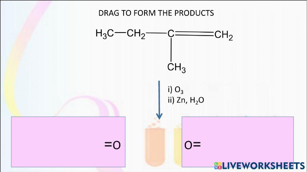 Cleavage alkene Cleavage alkene