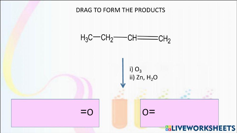 Cleavage alkene Cleavage alkene