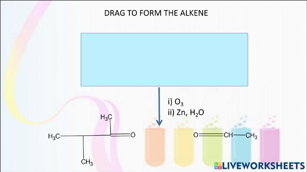 Cleavage alkene Cleavage alkene