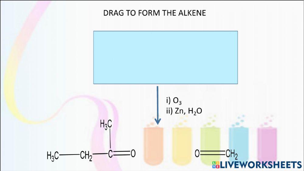 Cleavage alkene