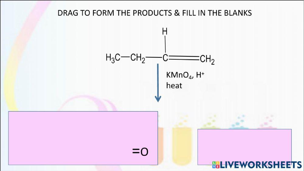 Cleavage alkene Cleavage alkene