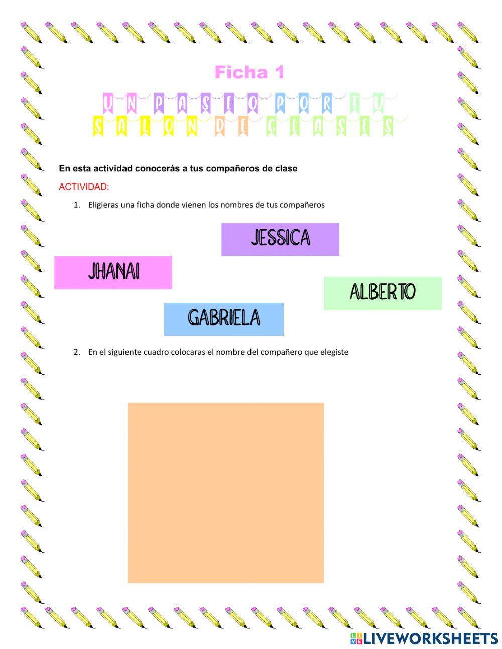 Un paseo por tu salon de clases