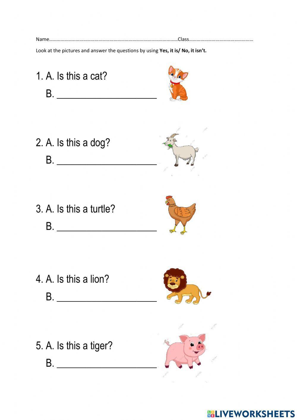 Count, write and speak about things