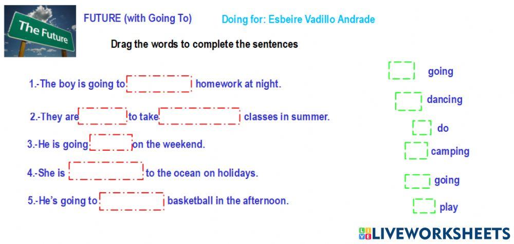 Future with Going To