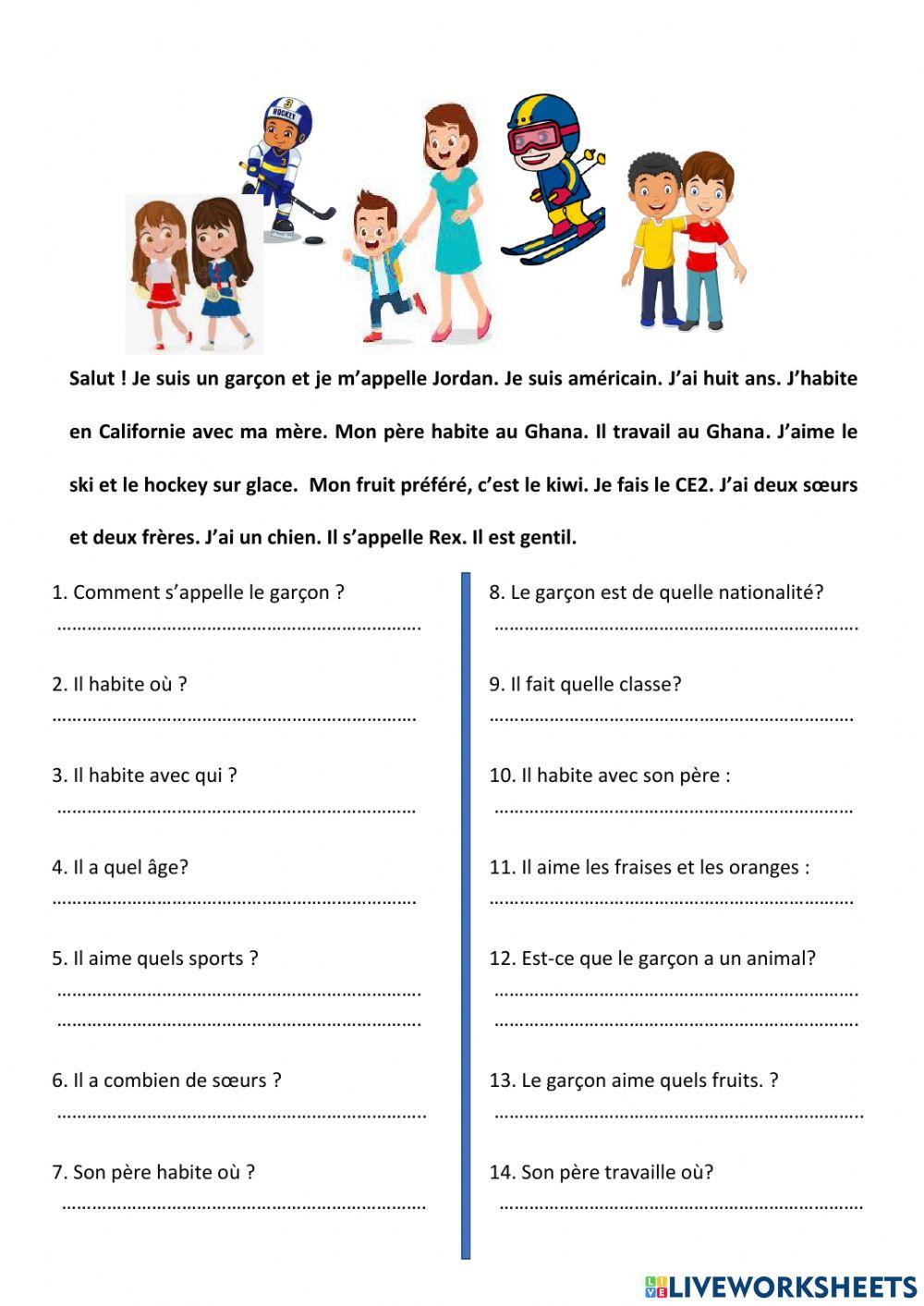 Comprehension Comprehension