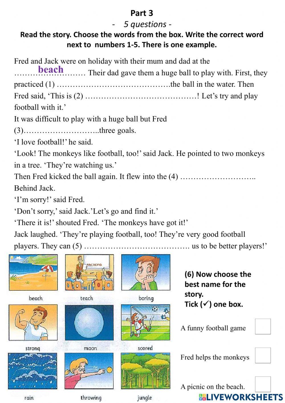 Practice: Reading & Writing