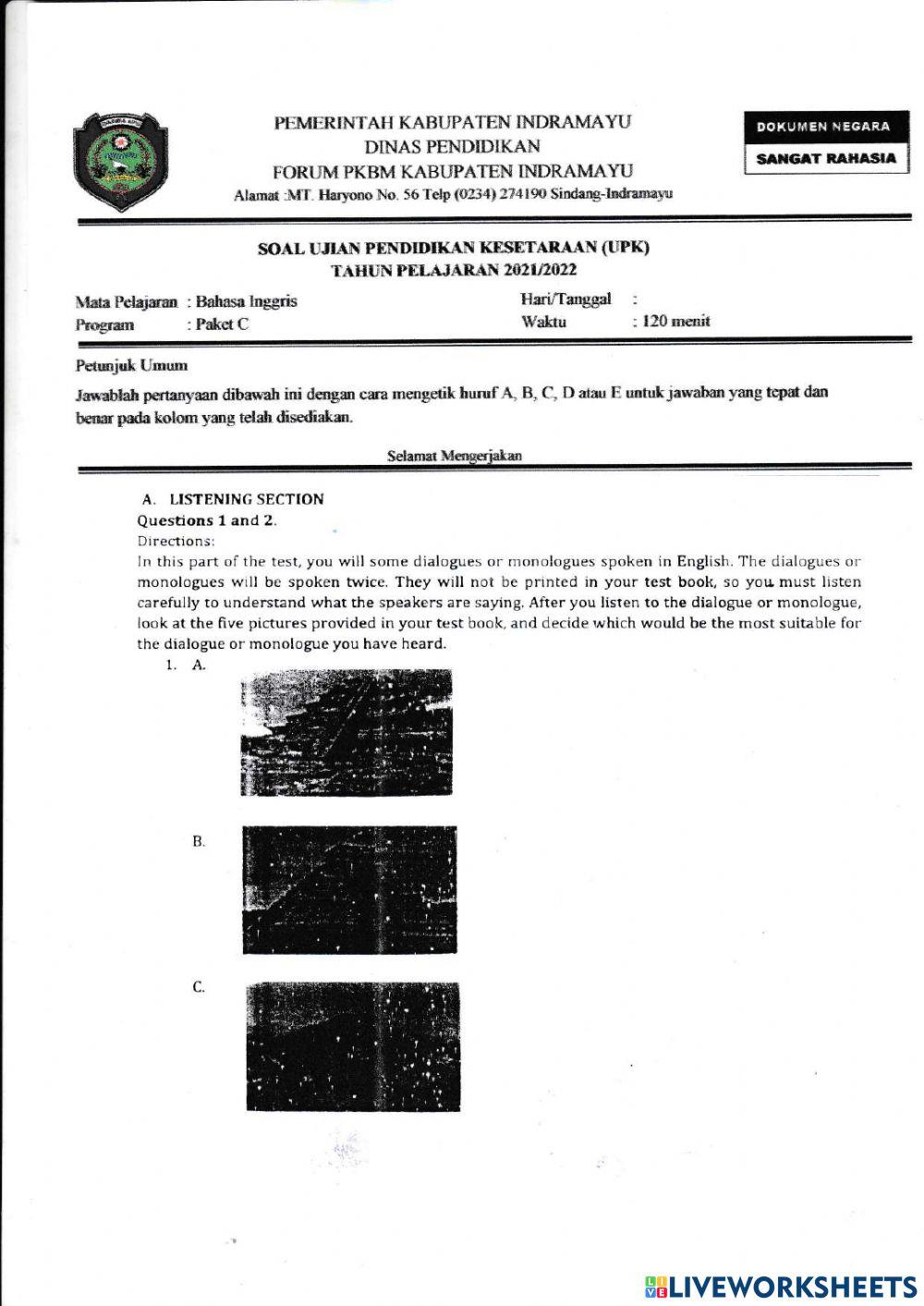 UPK Bahasa Inggris 22