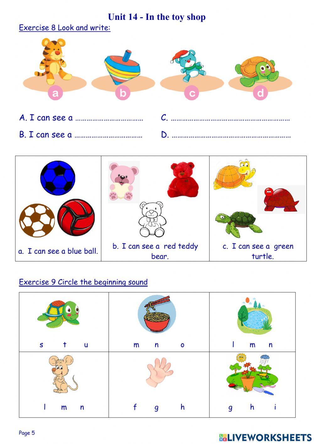 Tieng Anh 1 McMillian - Unit 14 - At the toy shop 02