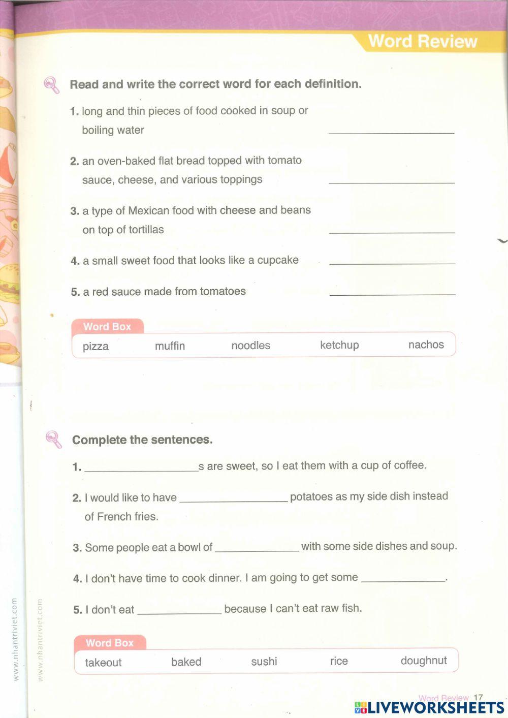 Teacher Jennifer food