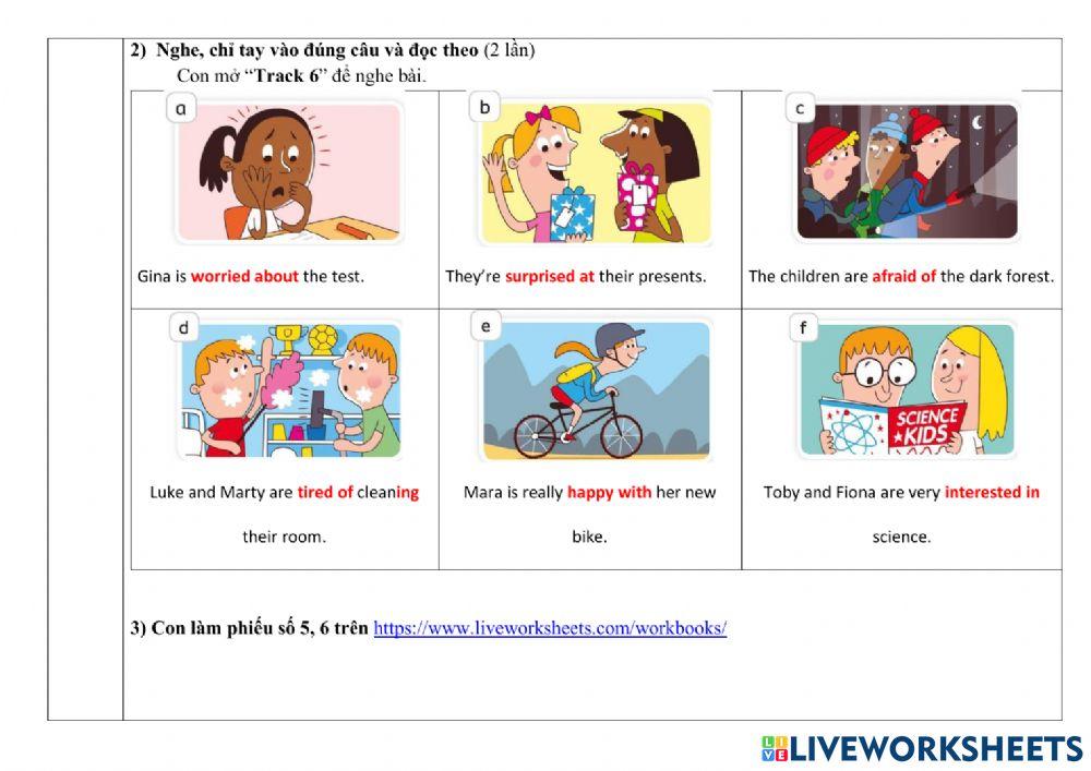 Phiếu giao bài tuần 31