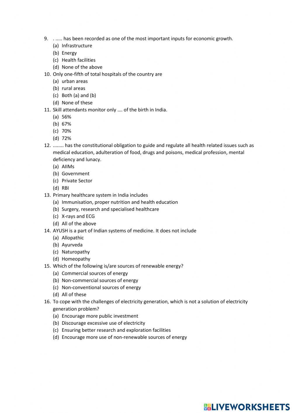 Infrastructure in India 