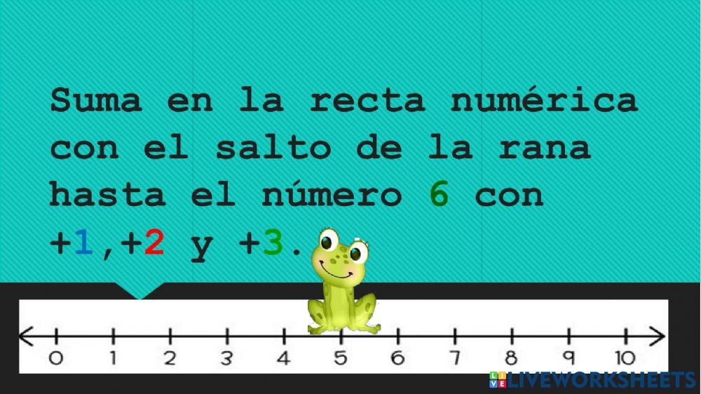 Sumas hasta el número 6