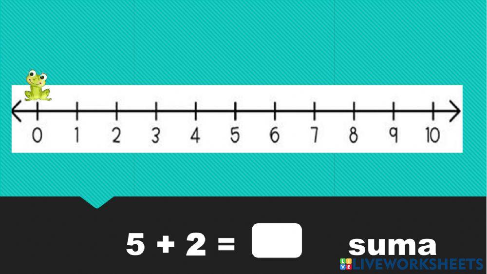 Sumas hasta el número 6